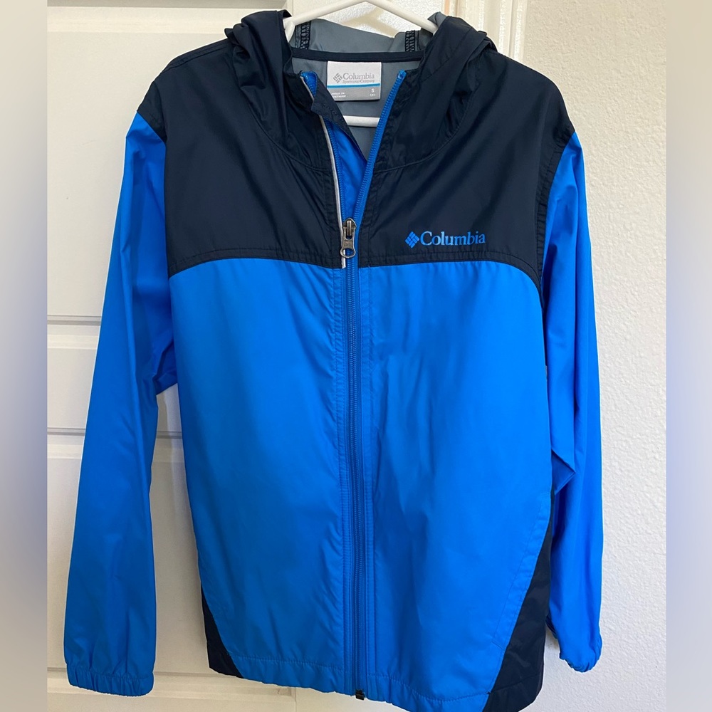 Columbia Boys Rain Jacket - size S (8)